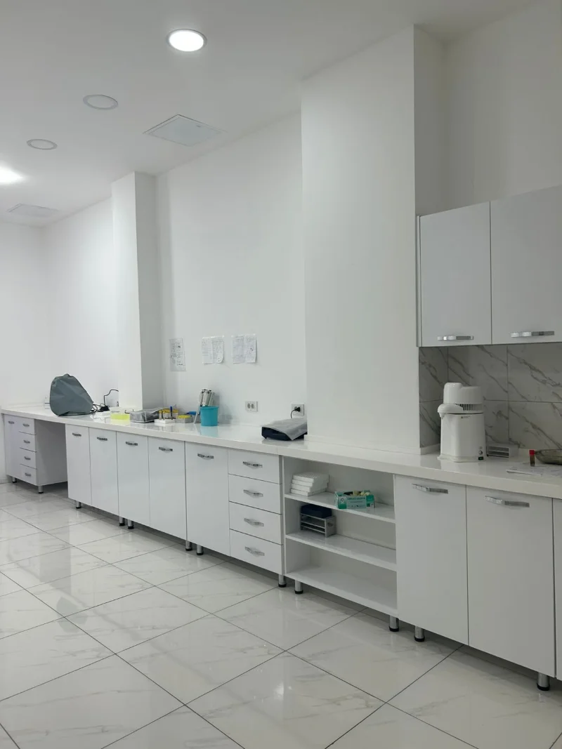 Laboratoriyanın iş zonası